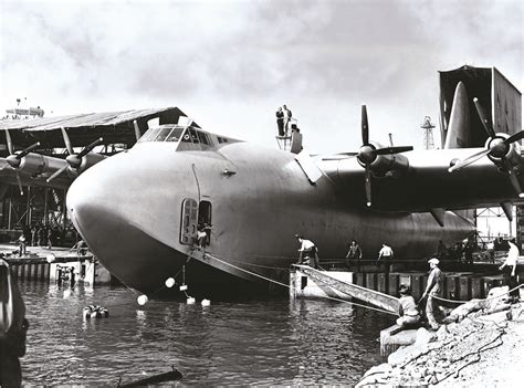 howard hughes and his spruce goose.